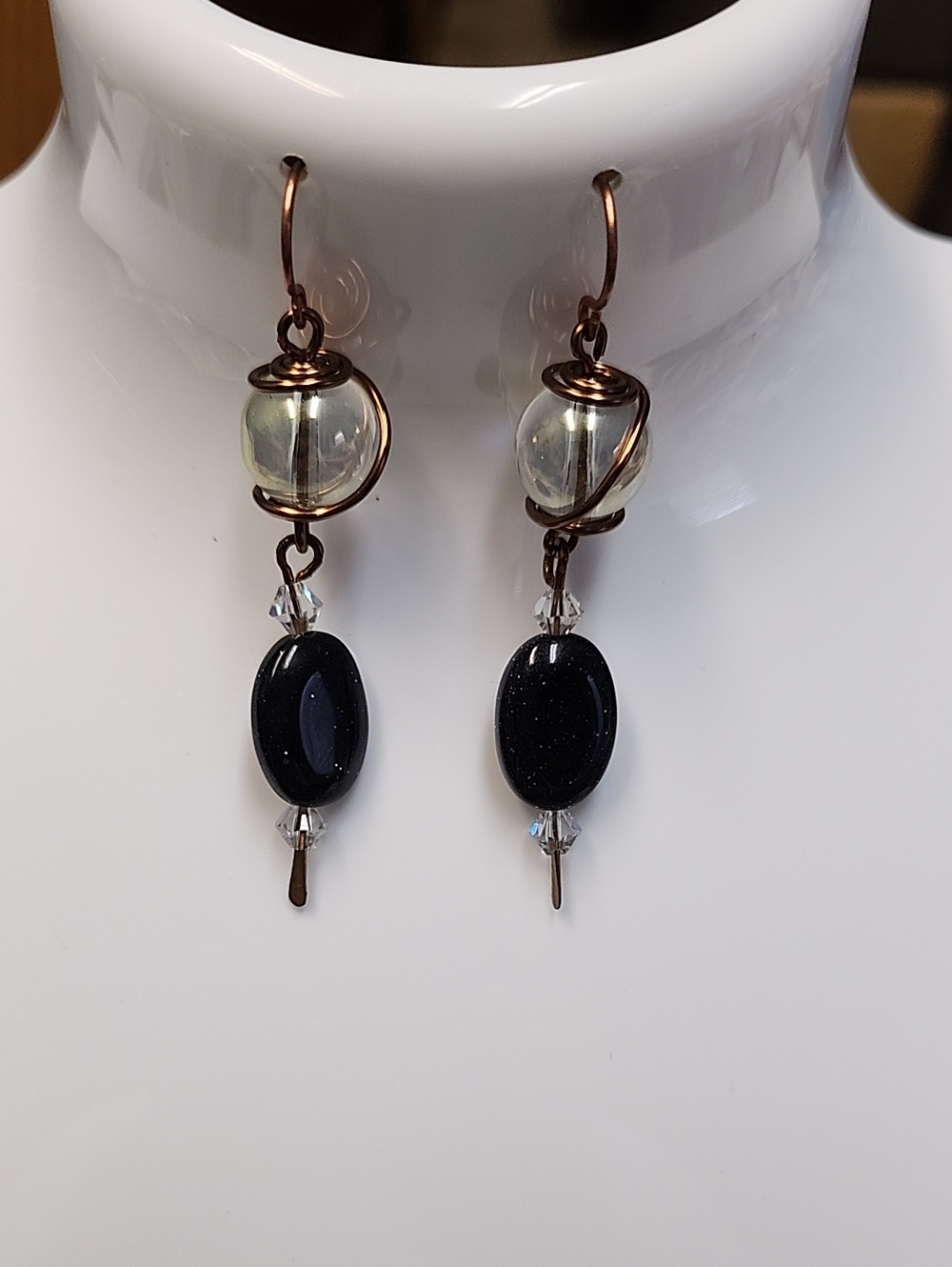 Wirewrapped Dangle Earrings!